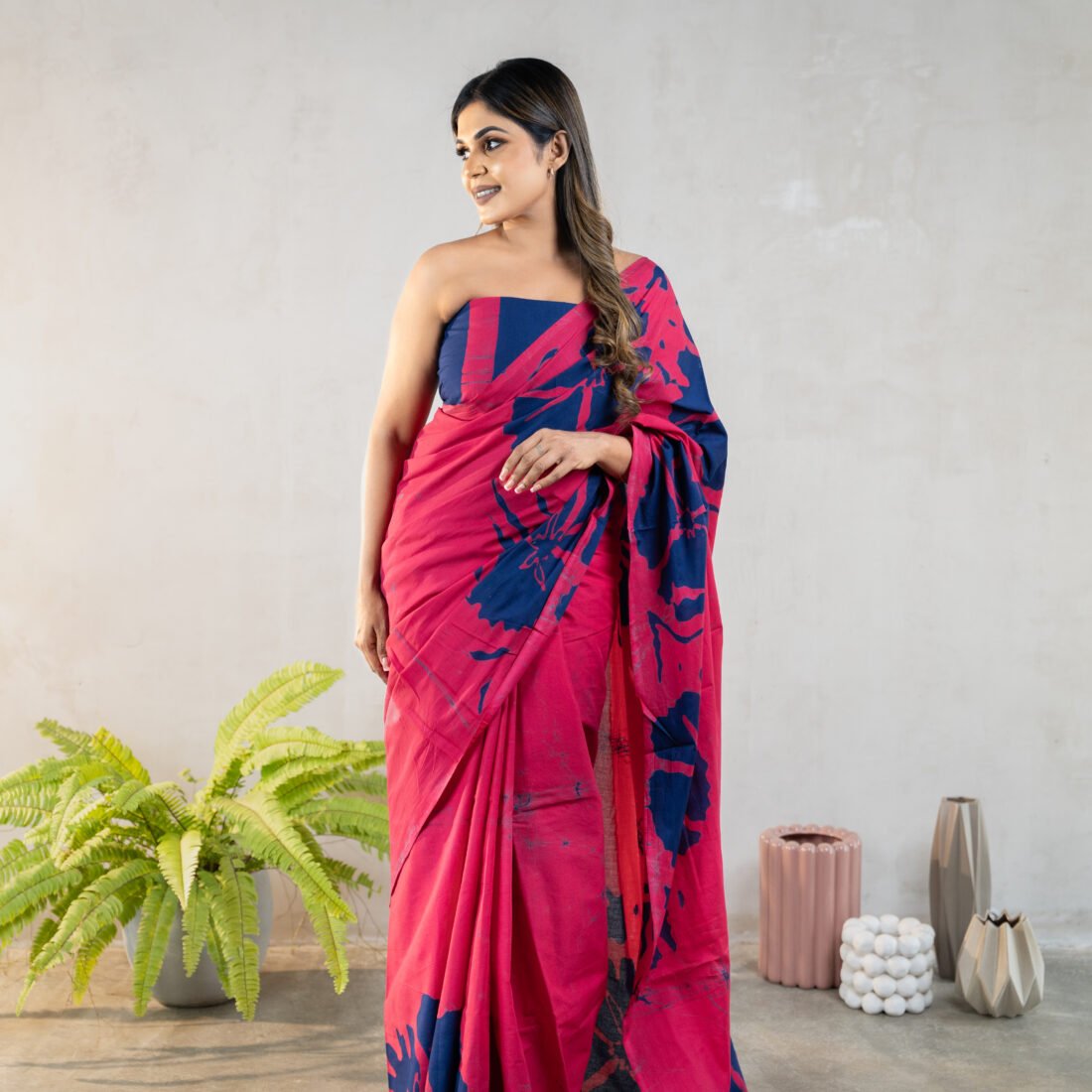 Handcrafted Cotton Batik Saree 2643 (Copy)